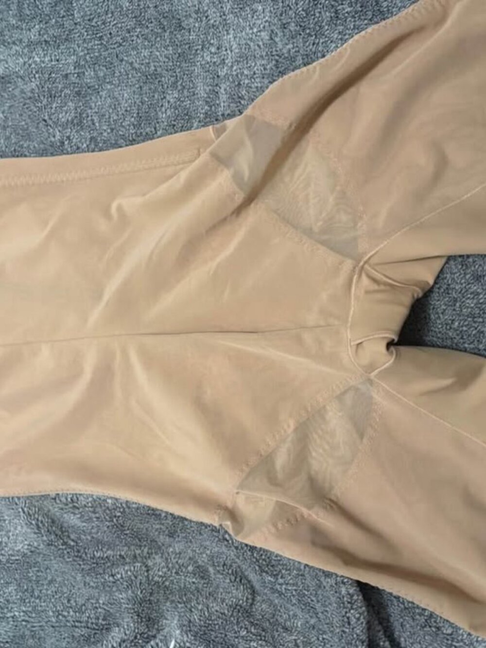 Honeylove Mid-Thigh Shapewear Shorts Beige Women's Size L - Picture 3 of 3